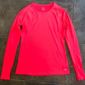Neon Champion Long Sleeve Tee